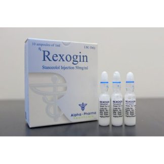 Rexogin Alpha Pharma – 10 Amps.